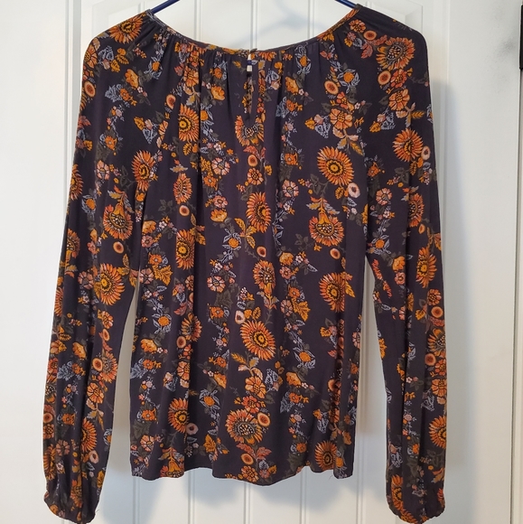 Art Class Floral Long Sleve - Picture 3 of 3